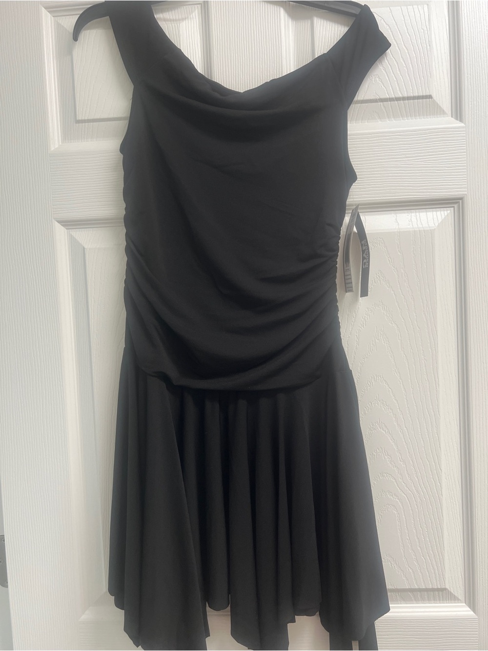 Madden NYC Black Sleeveless Fit-and-Flare Party Dress - Picture 6 of 9